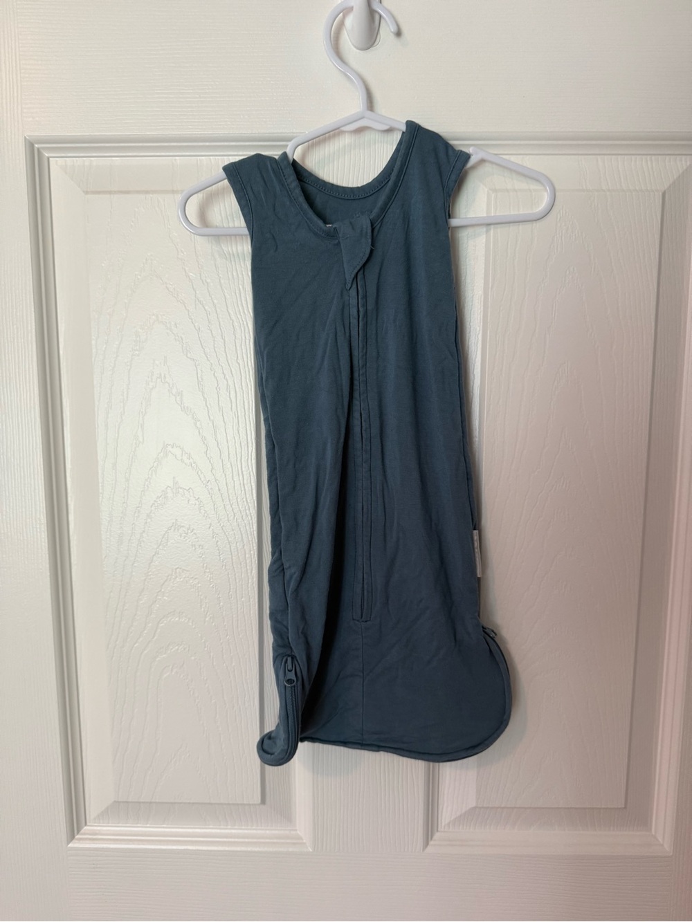 Owlet Blue Women's Sleeveless Wrap Dress - Picture 2 of 3